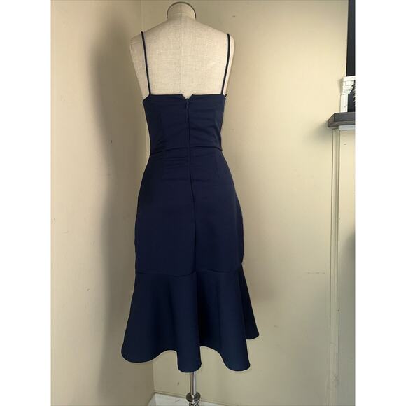Cooper St. Navy Azalea Dress Fit and Flare A-Line Prom Formal Size 2 EUC - Picture 5 of 9